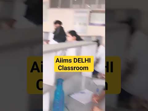 AIIMS DELHI CLASSROOM neet motivation #aiims #shorts #youtubeshorts #viralshorts #aiimsdelhi  #girl