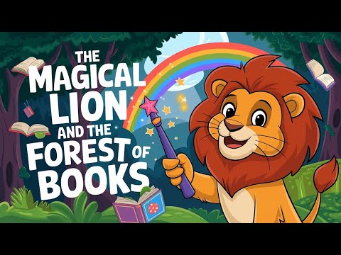 THE MAGICAL LION AND FOREST OF BOOKS