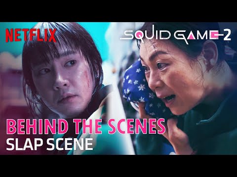 Squid Game Season 2 - Behind The Slap Scenes - Funny Bloopers