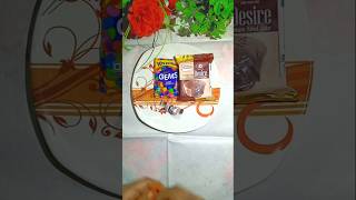 Chocolate cake and colourfull gems #shorts #viralshorts #ytshorts