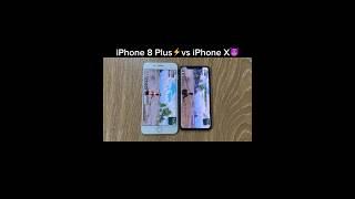 iPhone 8 Plus vs iPhone X PUBG TEST!!