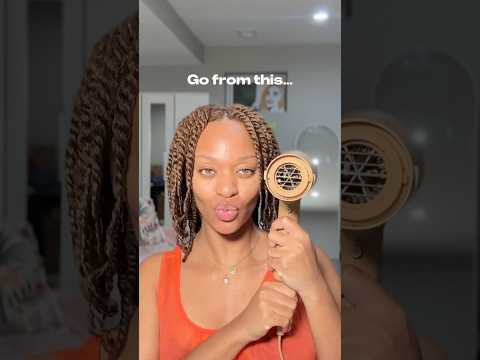 3-strand twists anyone? In-deprh tutorial linked! 🤩 #naturalhair #twistout