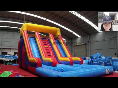 The best water slide to drive away the heat