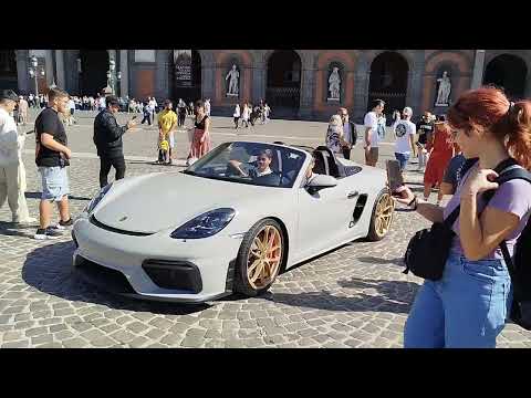 Porsche 718 Boxster Spyder SOUND!