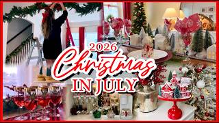CHRISTMAS IN JULY | Festive Holiday Centerpiece, Brunch & Christmas Decorating Ideas!
