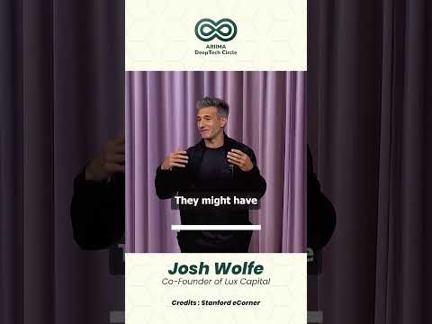 what is the best quality in DeepTech entrepreneur? | Josh Wolfe | Lux Capital | #shorts #deeptech