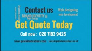 Affordable web design services London, UK - Quick Innovations