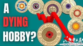 Is the TWO DOLLAR Coloured Coin Collecting a Dying Hobby?