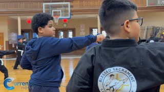 Karate Club Teaches Lessons for Life at Blessed Sacrament Catholic Academy