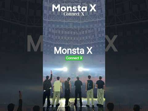 Monsta X ConnectX is getting ready 🎤 10th Anniversary Concert #monstax #monbebe #concert #kpopidol