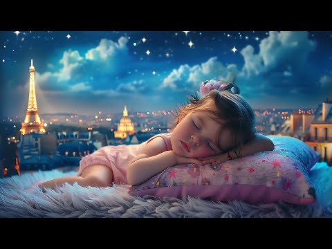 2 Hour Sleep Lullaby for Babies | BABY GIRL IN PARIS | #sleeplullaby #lullaby #bedtimemusic