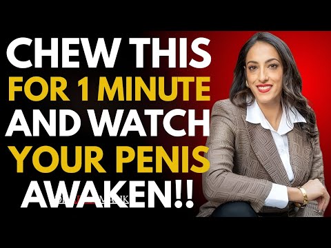 “CHEW THIS for 1 Minute — Boost Male Energy Naturally | Dr. Rena Malik Explains”