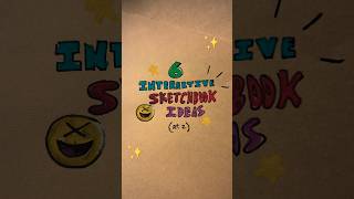 Ways to make your sketchbook interactive Pt.2 #art #drawing #sketchbook