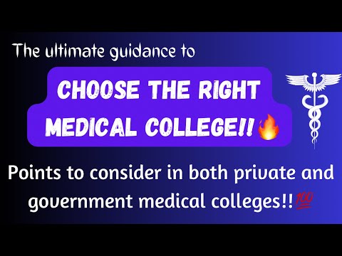 How to choose the right medical college🧑🏻‍⚕️the best medical college|#neet2023 #neetresult2023