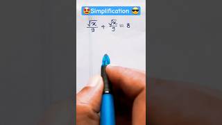 Simplification #maths #mathtrick #mathstricks #shorts #viral #trendingshorts #ytshorts #fypシ #fyp