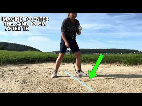 Bunker Training: Mastering the Line Drill for Better Sand Shots