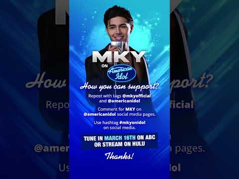 March 16th, MKY premiere’s on @AmericanIdol 🏆 #americanidol  #mkyonidol #mky