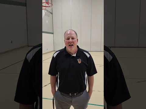 Principal Cook of Woodview in Belding sharing his thought on the Guard Strong assembly 9/18/23