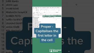 Three text functions in excel you need to know