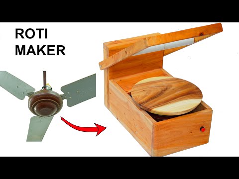 How to Make  Roti Maker / Chapati , Puri Maker from Ceiling Fan