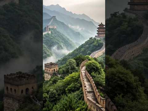 🧱🏯 The Great Wall of China: A Timeless Legacy Carved in Stone #shorts #greatwallofchina