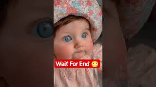 Cute baby 🥰 || Wait For The End  #trending #cutebaby #cute #shorts #short