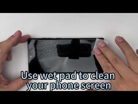 How to install LOOKSEVEN [3+2 Hydrogel Film + Camera Lens Protector for Smart Phone]