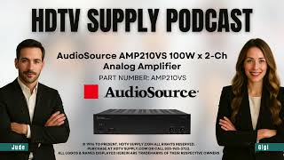 AudioSource AMP210VS 100W x 2-Ch Analog Amplifier