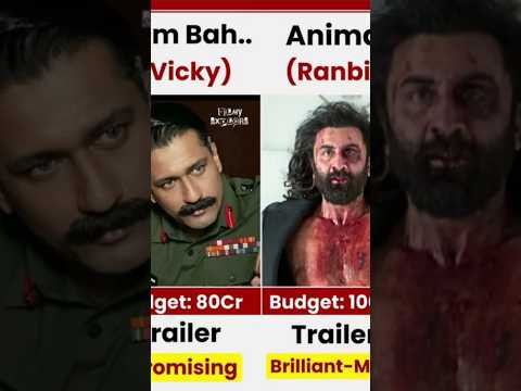 Sam bahadur VS Animal movie comparison box office collection #viral #trending #shorts #animals