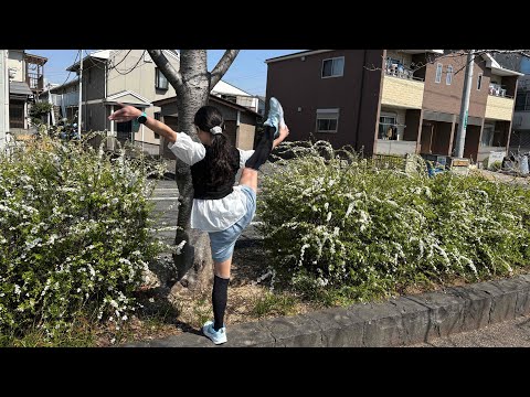 ［マラソンチャレンジ］「甘楽町桜マラソン大会」３週間前　MOMOくん2kmＴＴ