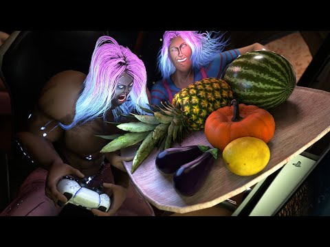 Mom giving you snack mid-gaming be like:
