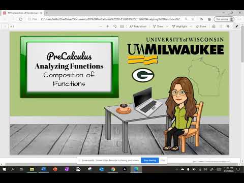 Composition of Functions
