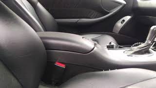 Hidden 2nd armrest position on Mercedes CLK