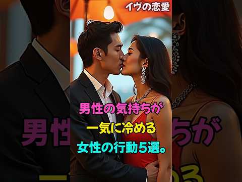 男性が一瞬で冷める女性の言動5選!!  「なんで急に冷たくなったの…？」実は“ある一言”が、彼の気持ちを一瞬で冷まします。