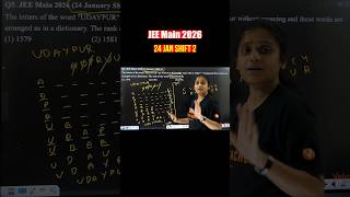 JEE Main 2026 lo Ee Question 90% Mandhi Tappu Chestharu 😱 #vedantutelugu #jeemains