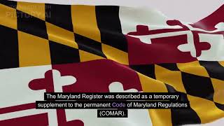 History of Maryland's Regulatory Process