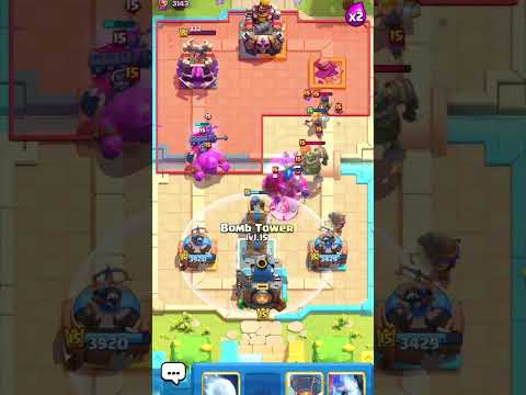 Defense 💘 #clashroyale #subscribe #supercell #gaming #aura #defense