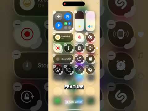 iOS 18 Beta Control Center! #ios #ios18 #ios18beta #smartphone #tech #technology #techtok #apple