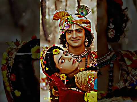 Radha Krishna love full screen 4k status 💞✨#trending #shots #bhakti #viral