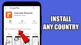 Everyday Rewards App Install Any Country | Everyday Rewards Not Available In Your Country