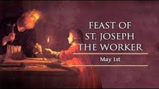 Divine Office Lauds 2nd Thursday of Easter  Saint Joseph the Worker May 1, 2025