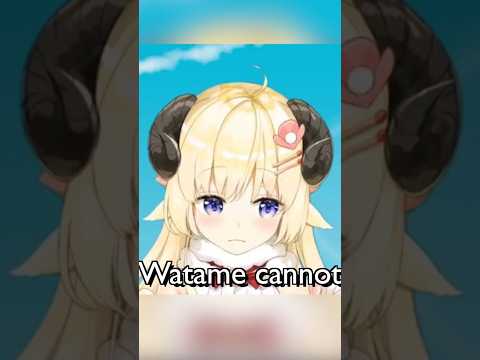 It's Not Watame's Fault! #vtuber #hololive #watame