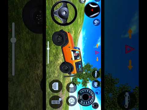 Mahindra Thar Lovers. Jai Veeru Song 🚨🔥 indian car simulator 3d game... red Mahindra thar modified