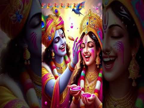 Holi special # radha Krishna, HD short video