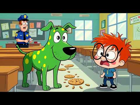Officer Randy & Danny, the Police Dog – The Snack Sneak Mystery!
