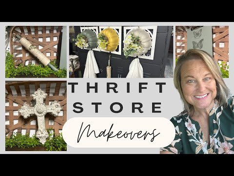 Thrift Store Makeovers/Home Decor on a budget/Thrift Flips for resale