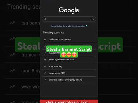 Steal a Brainrot Script (Official Website) June 2025 #roblox #robloxscripts