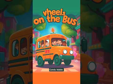 Wheels on the bus song #nurseryrhymes #shortsforkids
