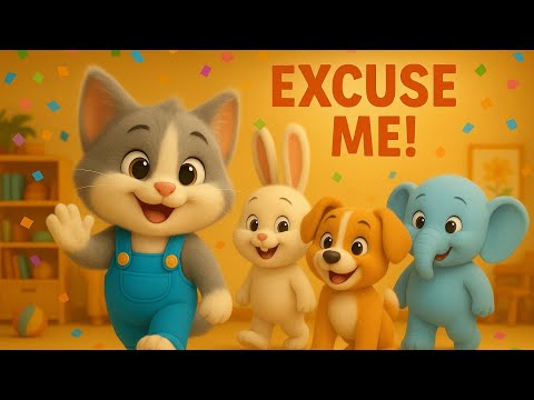 BEEP BEEP! 🚗 Brushy TEACHES POLITE 'EXCUSE ME' (Fun Kids' Song)