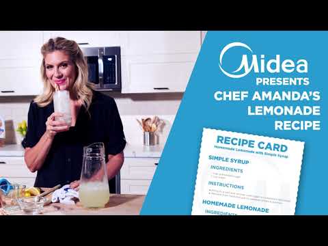 Midea Presents Cooking with Chef Amanda: Homemade Lemonade